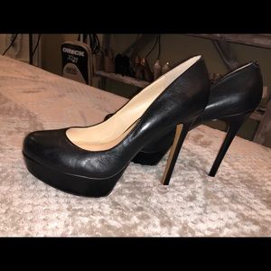 Jessica Simpson Leather Stilettos